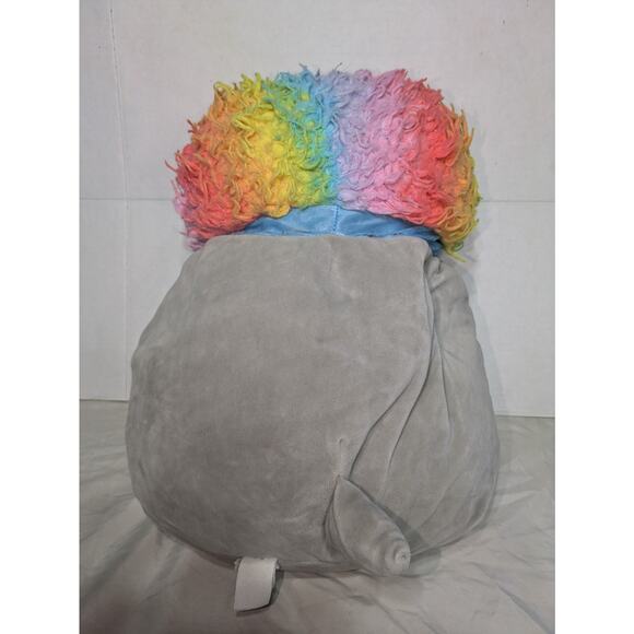 Squishmallow Ridge Husky Dog 16" Stuffed Plush Squishdoo Rainbow Afro RARE Read - Picture 4 of 10